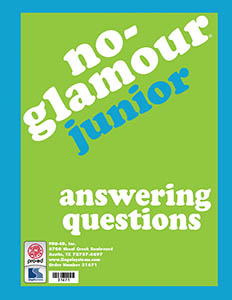 No-Glamour® Junior Answering Questions E-Book